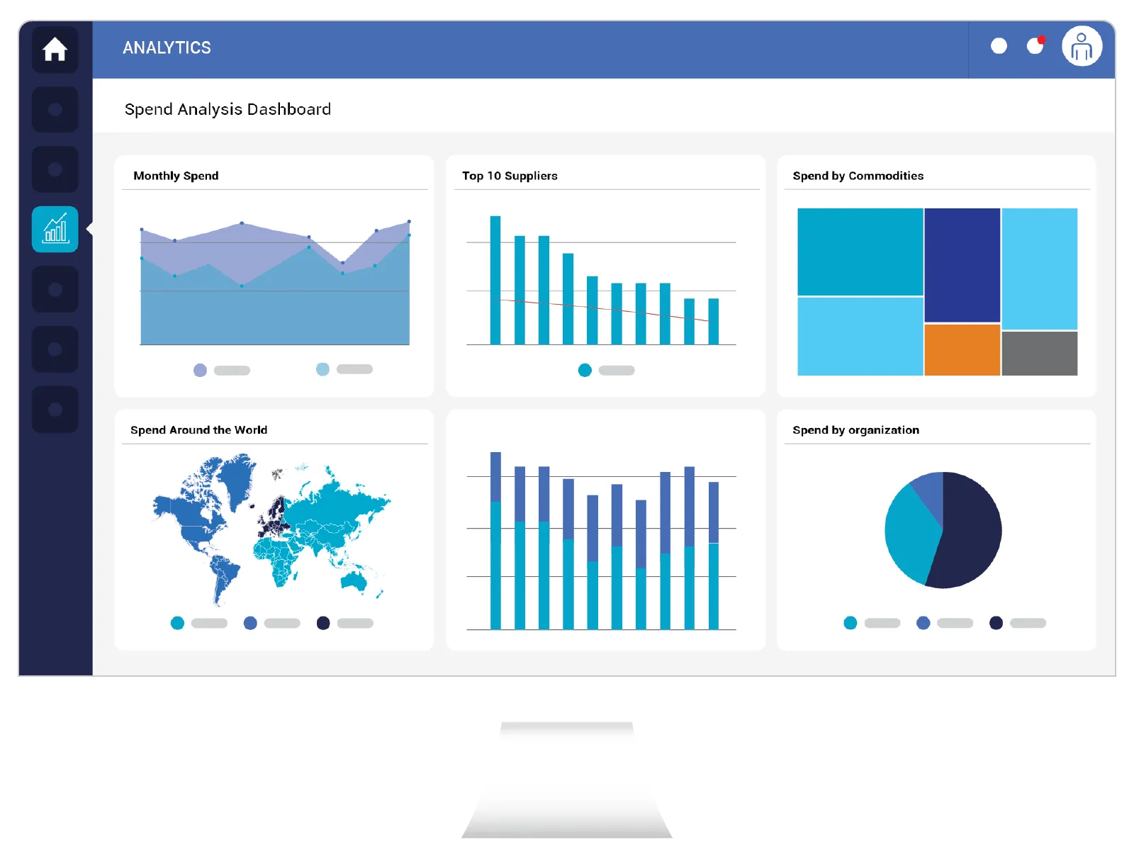 Spend Analysis: Uncover Opportunities with Complete Spend Transparency
- Analyze spend from all sources
- Powerful on-demand classification
- Spend classification visibility and transparency