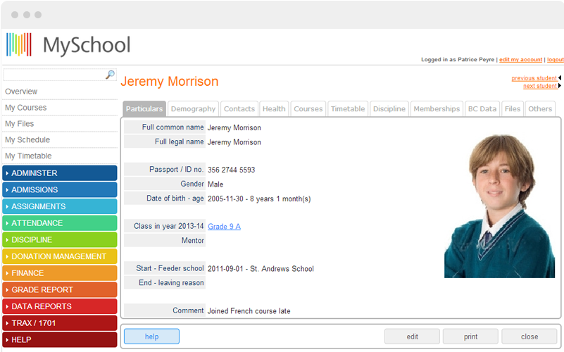 MySchool Software - 2