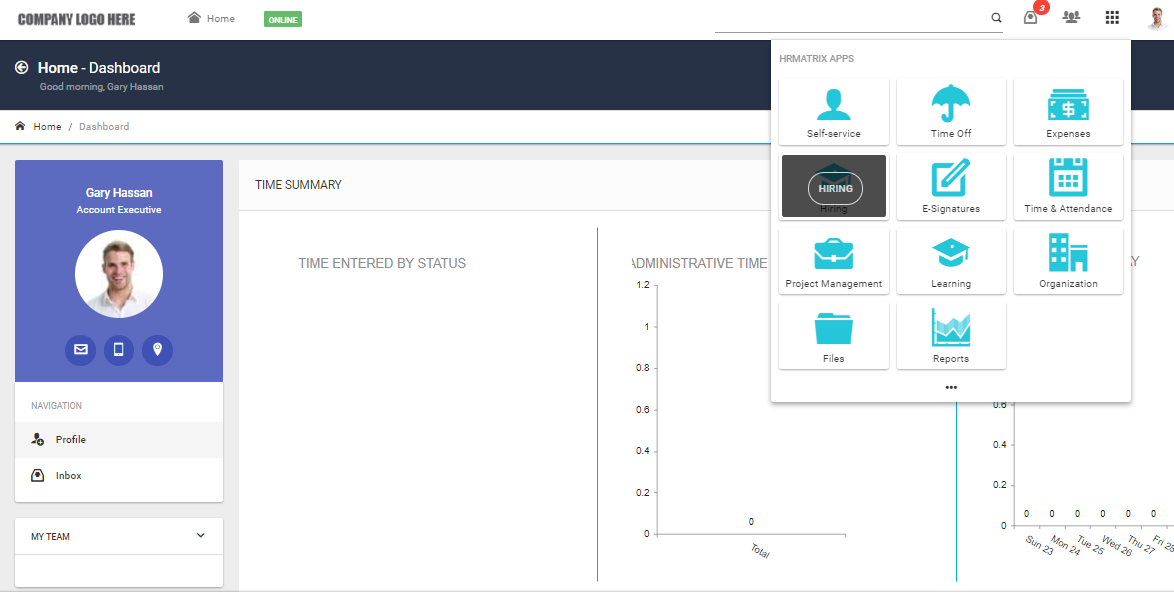 HRMatrix Software - 1