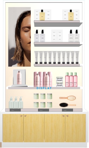 IWD Platform screenshot: Build 2D beauty planograms