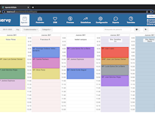 Reservo Software - Multiple Schedule View