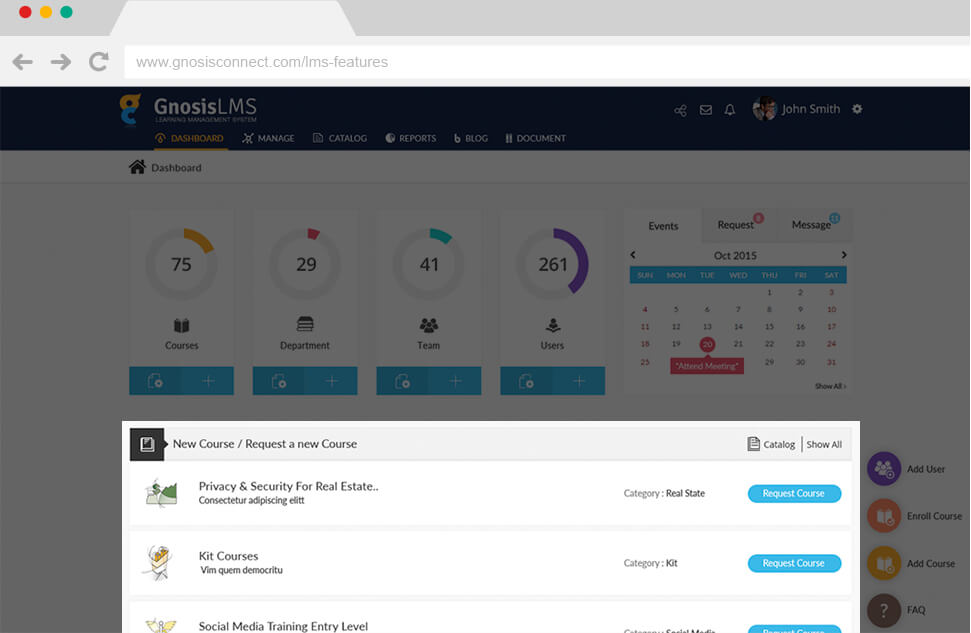 Unlock Learn Software - Configure settings for training modules