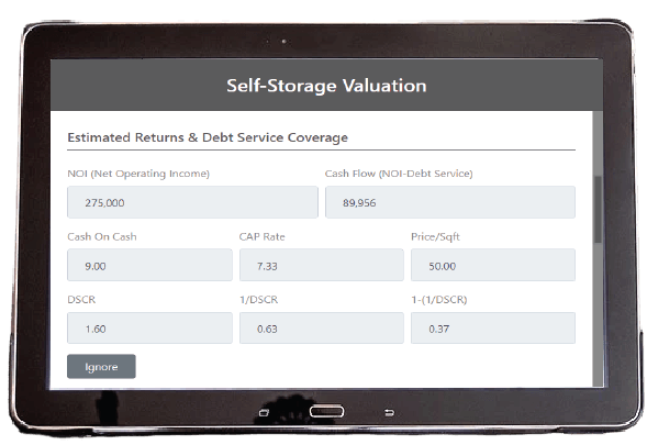 Self-Storage Valuations