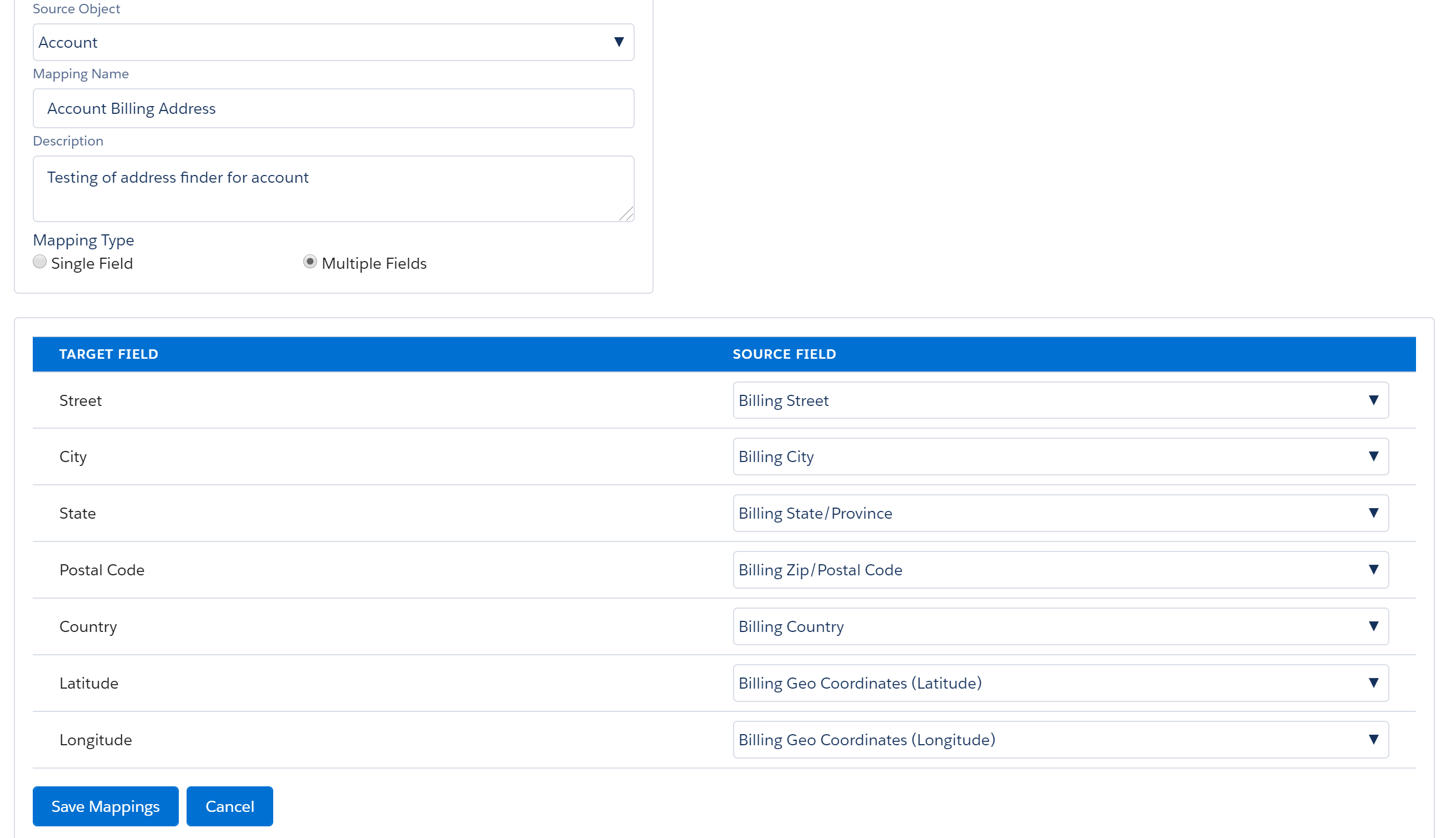 Address Finder screenshot: address finder 