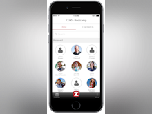 Zen Planner Software - Checking members in for class is simple with our Staff App