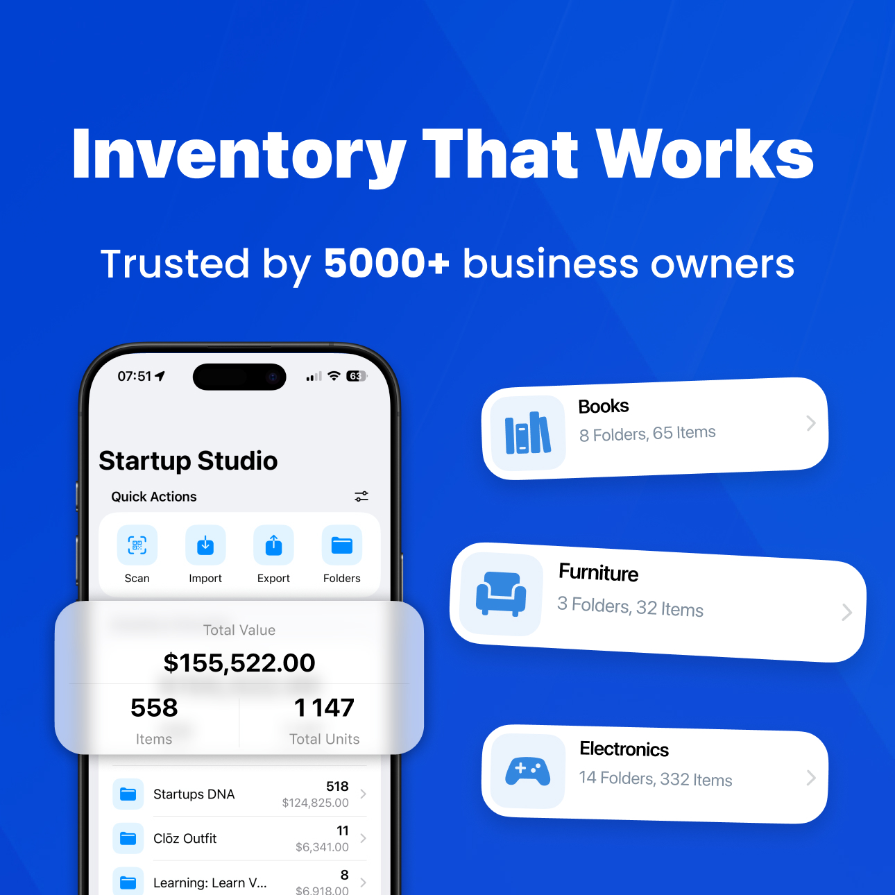 Assetsy screenshot: Assetsy Inventory That works