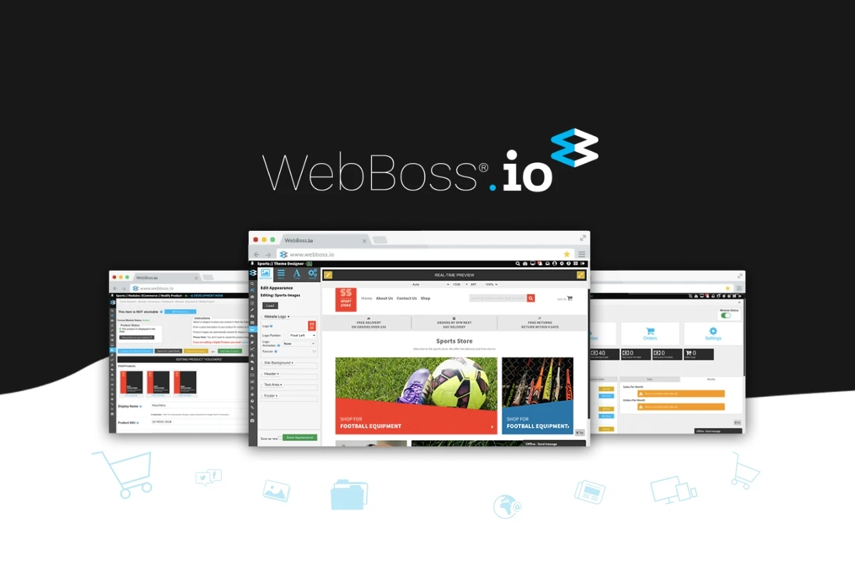 It’s time for a platform that’s got everything you need to set up a functional website, all in one place.  Meet WebBoss.