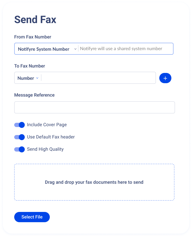 Notifyre Software - Send fax online, with API or fax to email. Create cover pages in Notifyre, use fax header, send in high quality. Schedule fax to send. Pay as you go, pay per fax page.