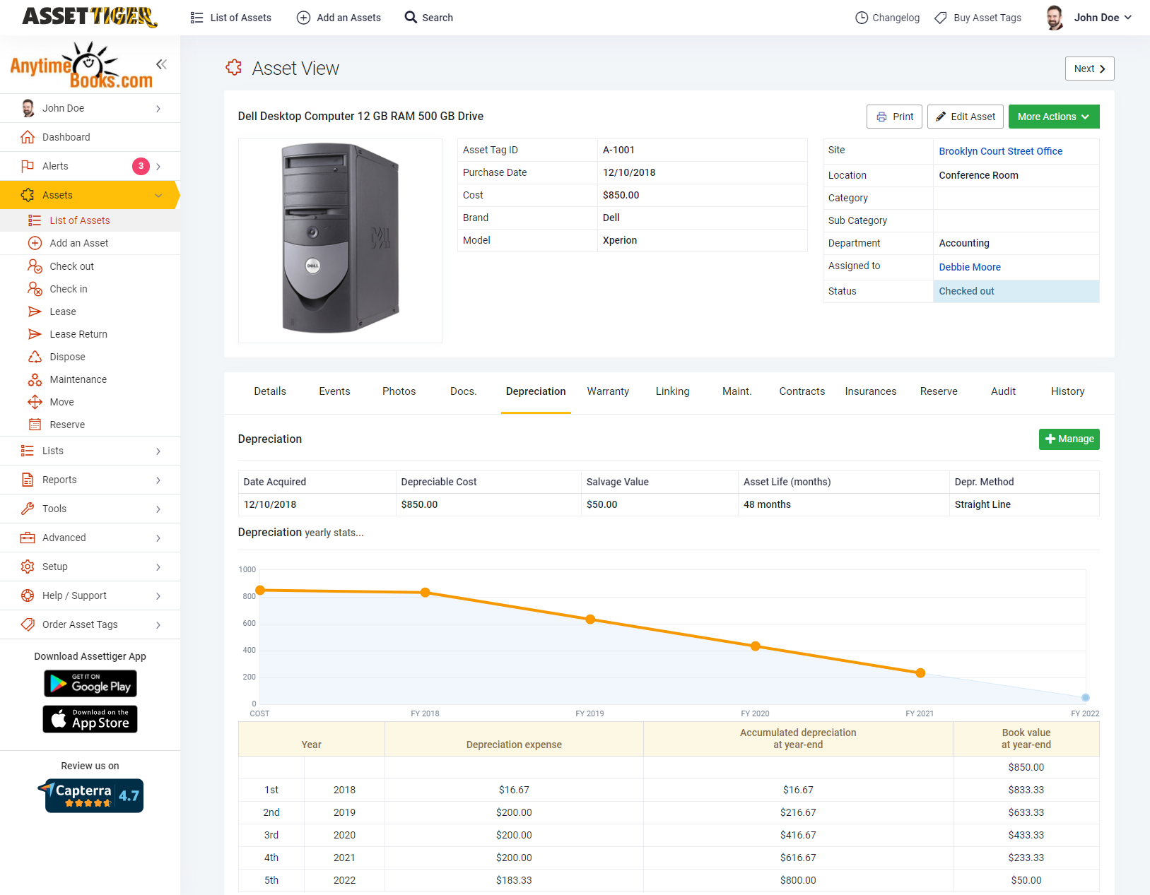 AssetTiger Reviews, Cost & Features | GetApp Australia 2023