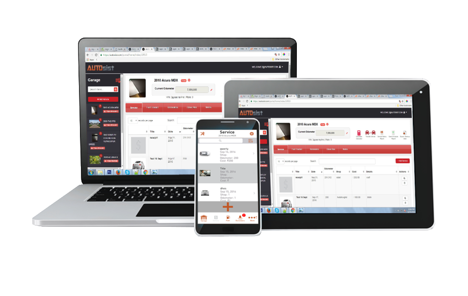 Access AUTOsist on all internet-enabled devices
