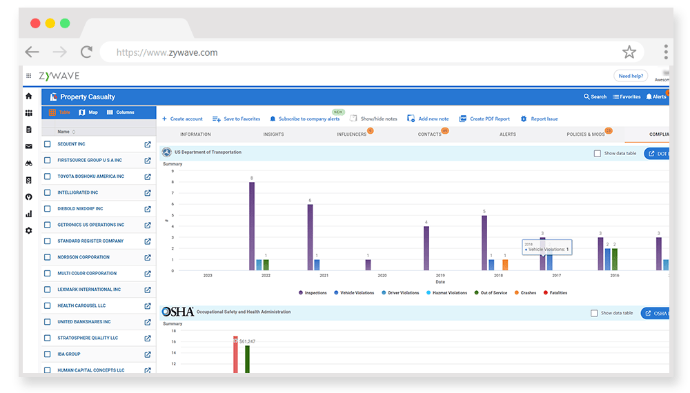 miEdge screenshot: miEdge User Interface