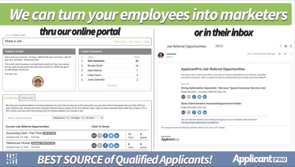 Employee Referral Module