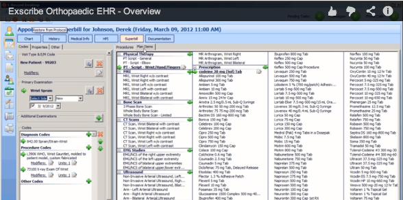 Exscribe EHR & PM overview