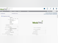 WebTMS Software - TM Record View
