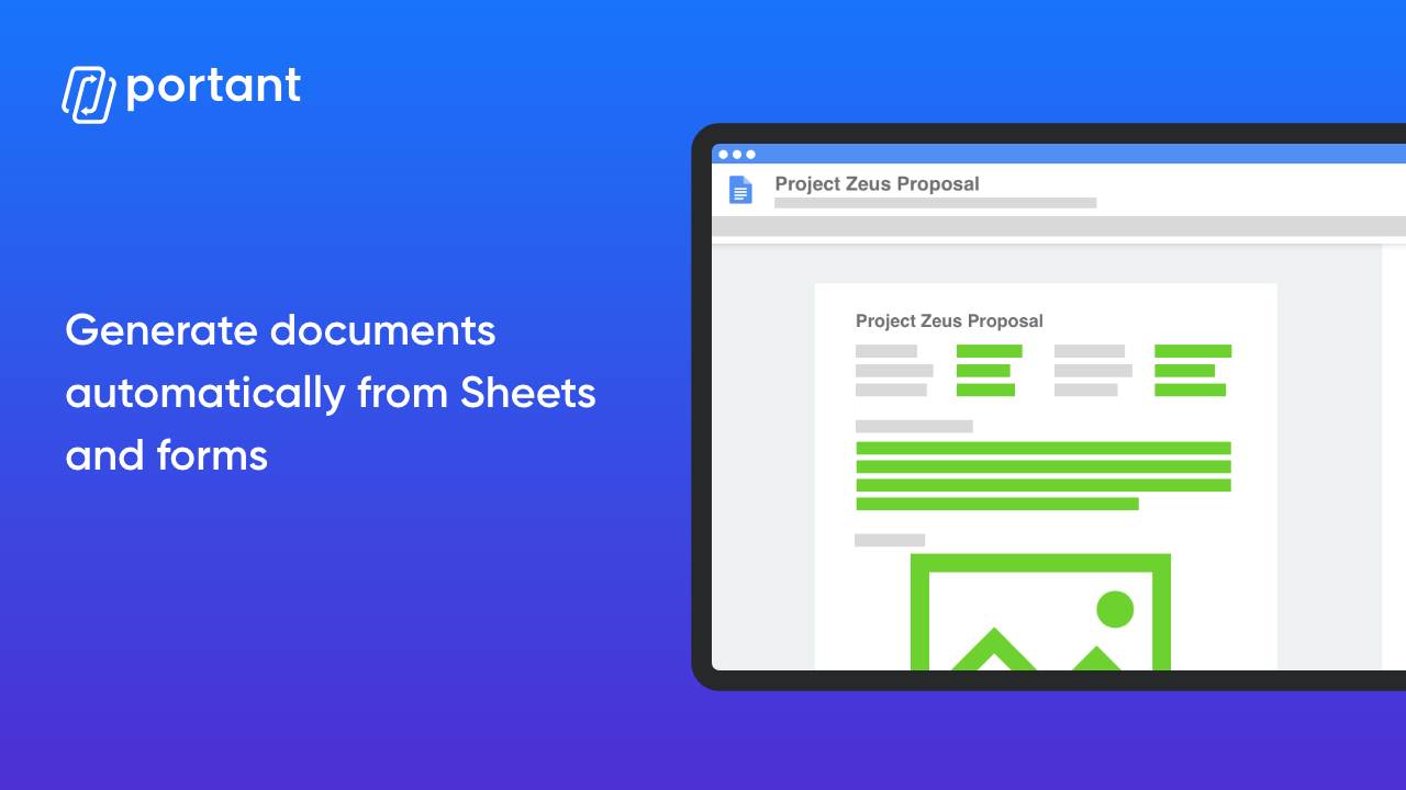 Generate documents automatically from Google Sheets and Forms