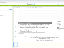 Contentverse Software - Electronic Signature features allow users to add their unique signature as a stamp or drawing, including metadata for the name, date, and time of signing.