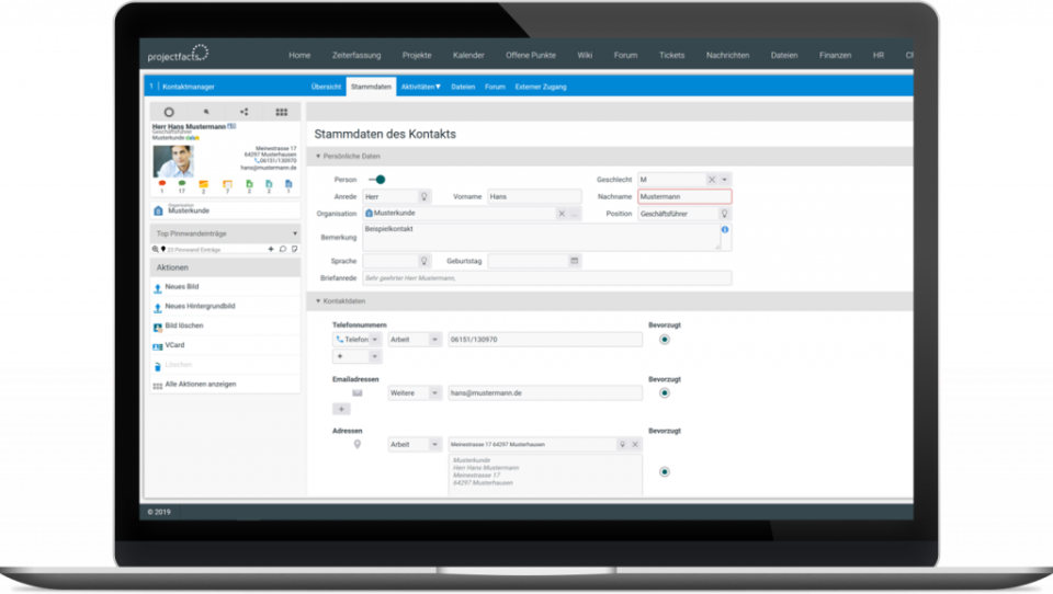 projectfacts Software - 2