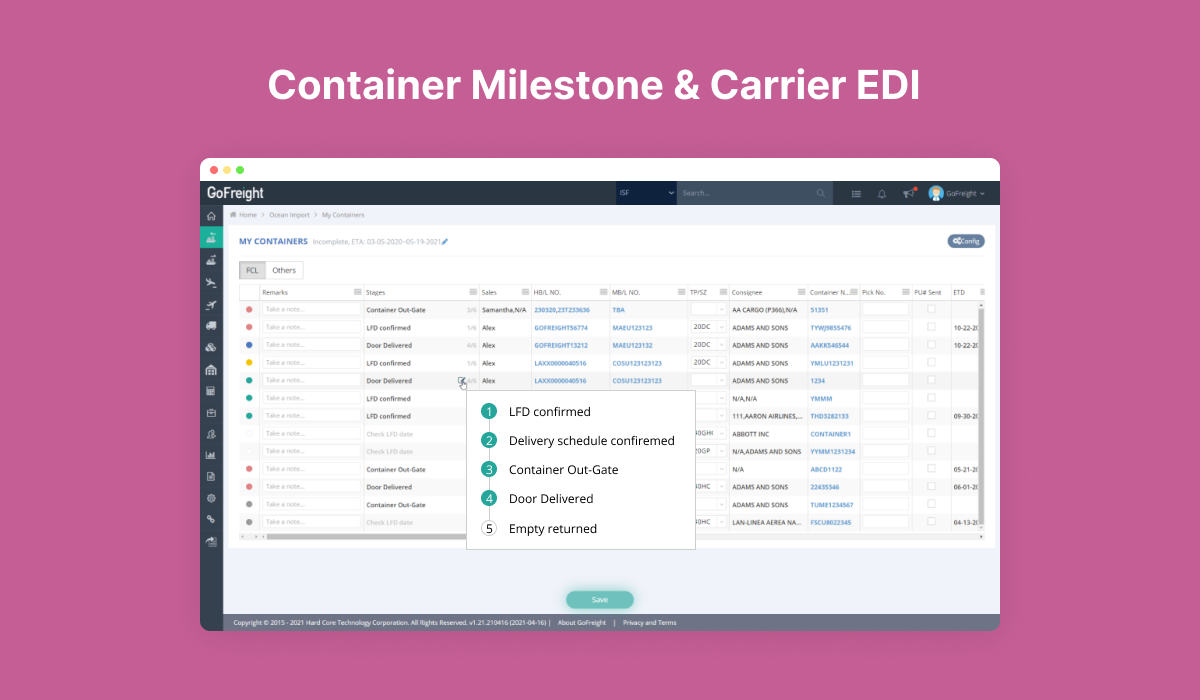 GoFreight Software - 3