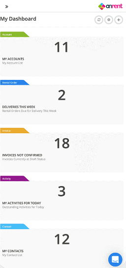 inspHire screenshot: inspHire onRent dashboard