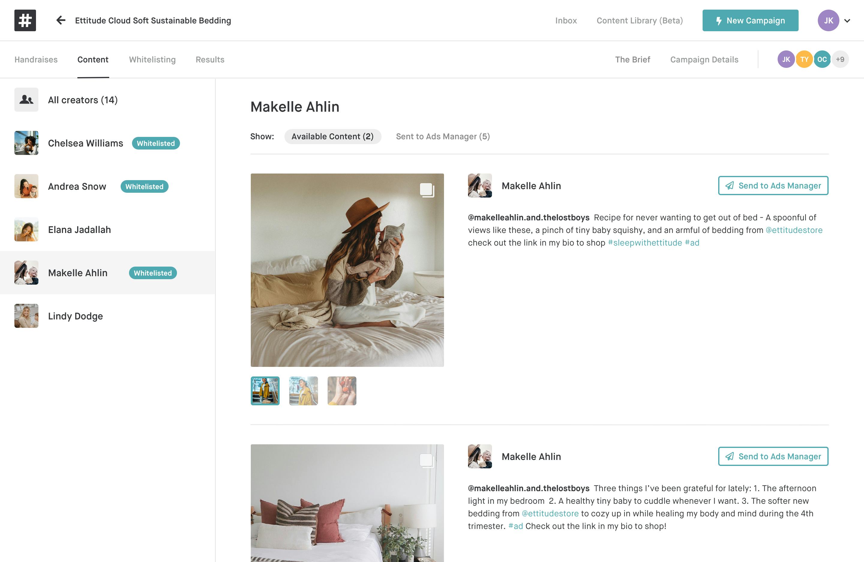 #paid Software - Once your organic posts are live on the creators feed, you can scale that campaign, fast and easy. Just send the post to ads manager! That creates a whole new ad running directly from the creator's handle. Test, optimize, and scale how you want.