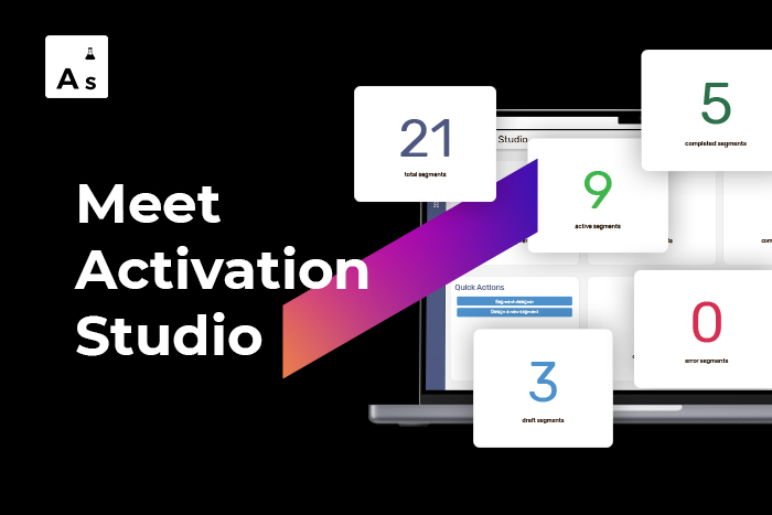 Activation Studio is a lightweight CDP for Salesforce Marketing Cloud. We created a SFMC solution for marketers that offers a more efficient workflow.