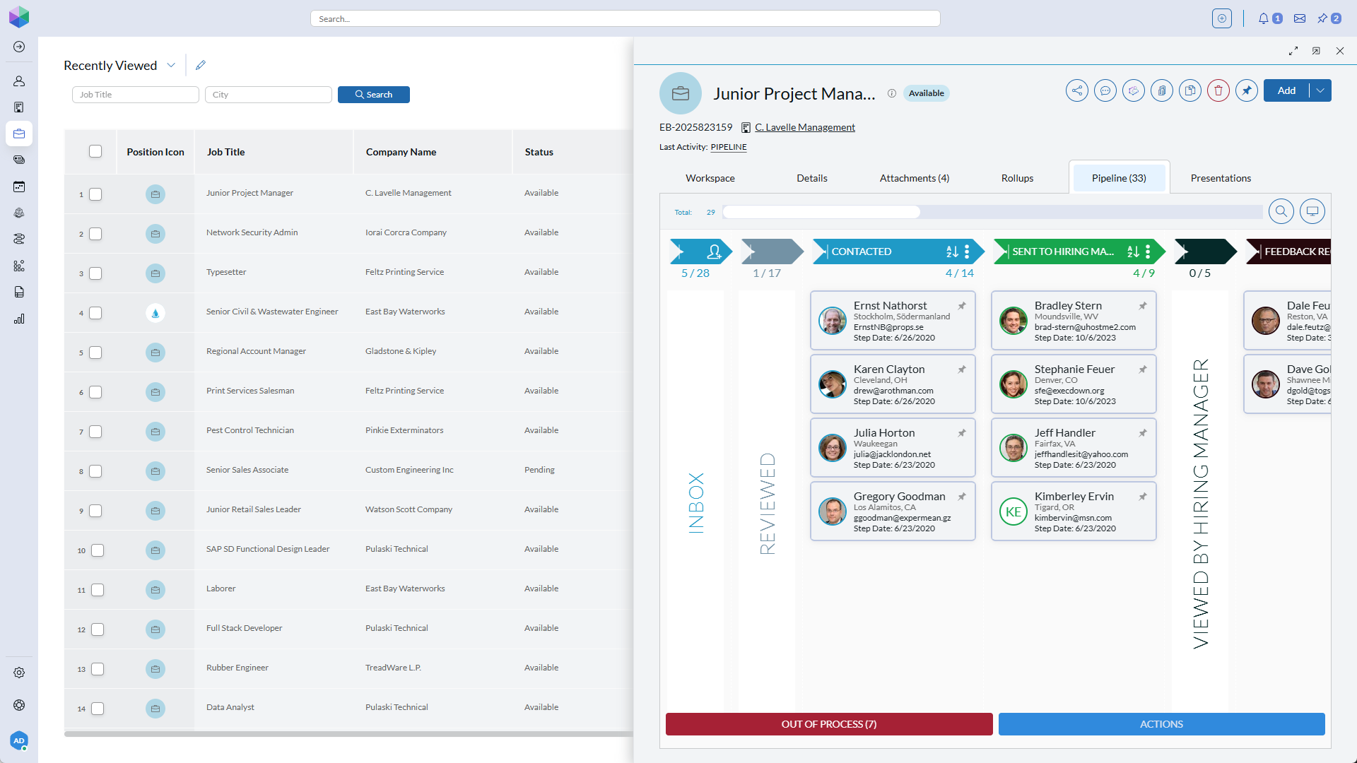 PCRecruiter Software - 1