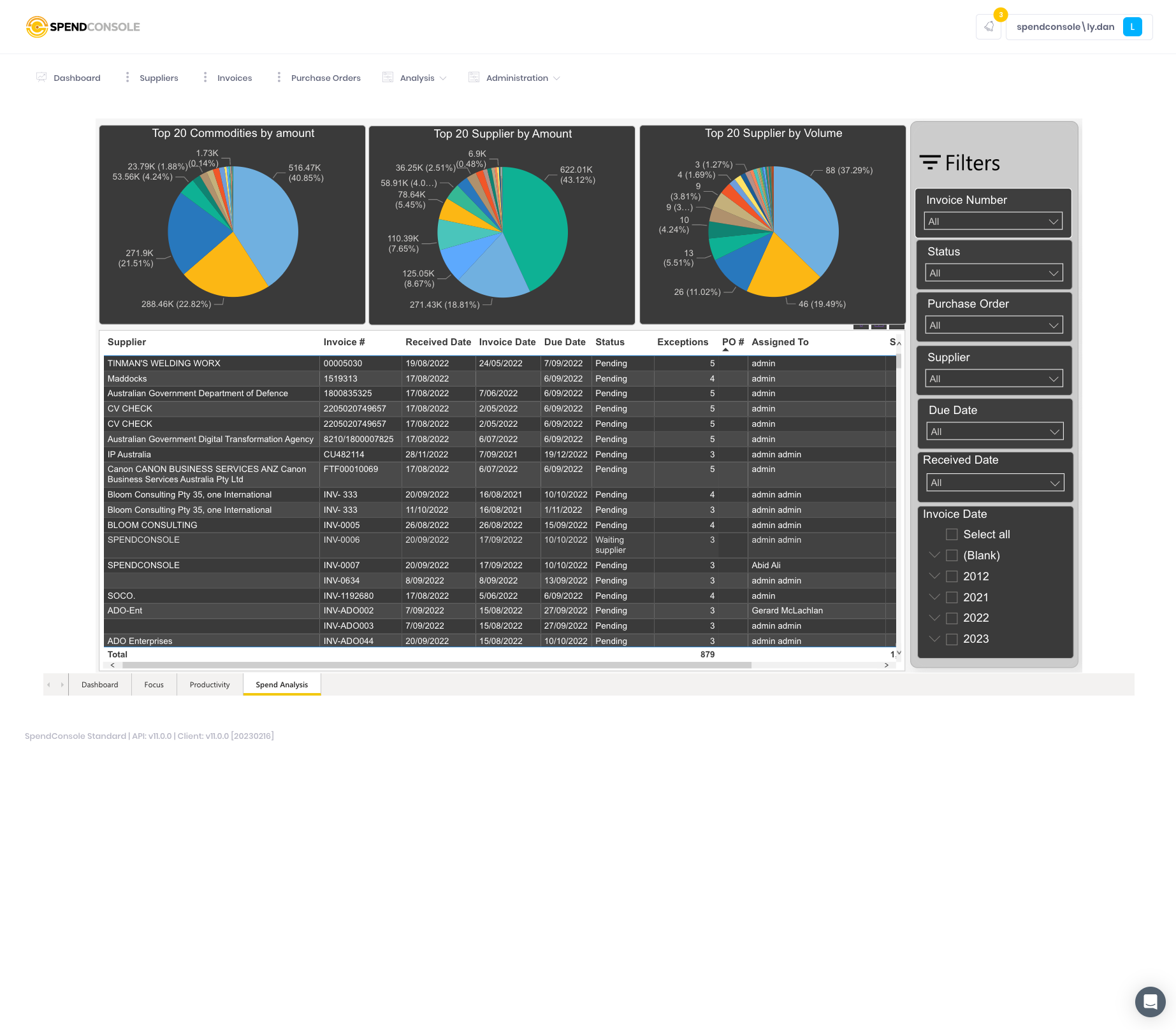 SpendConsole Software - 5