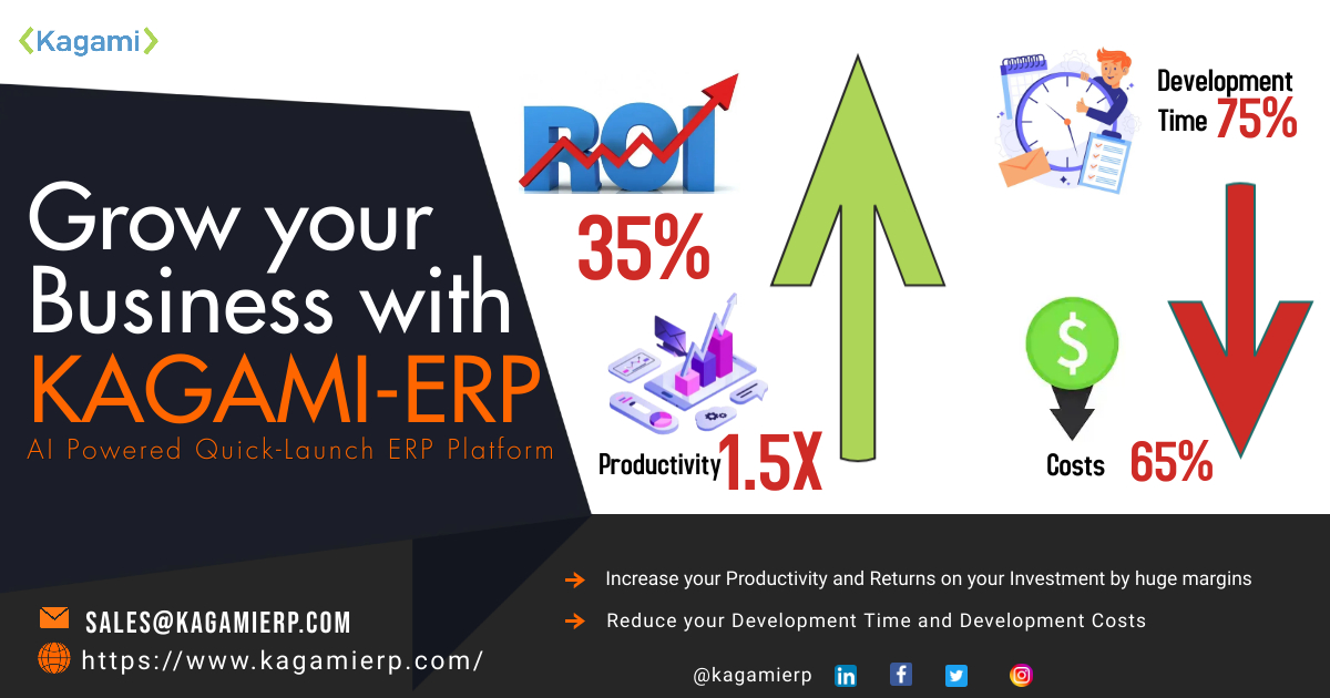 Grow Your Business with Kagami erp