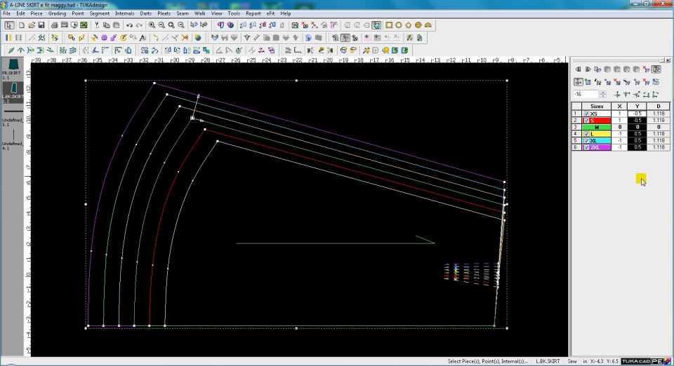 TUKAcad Software - TUKAdesign Angle Grading