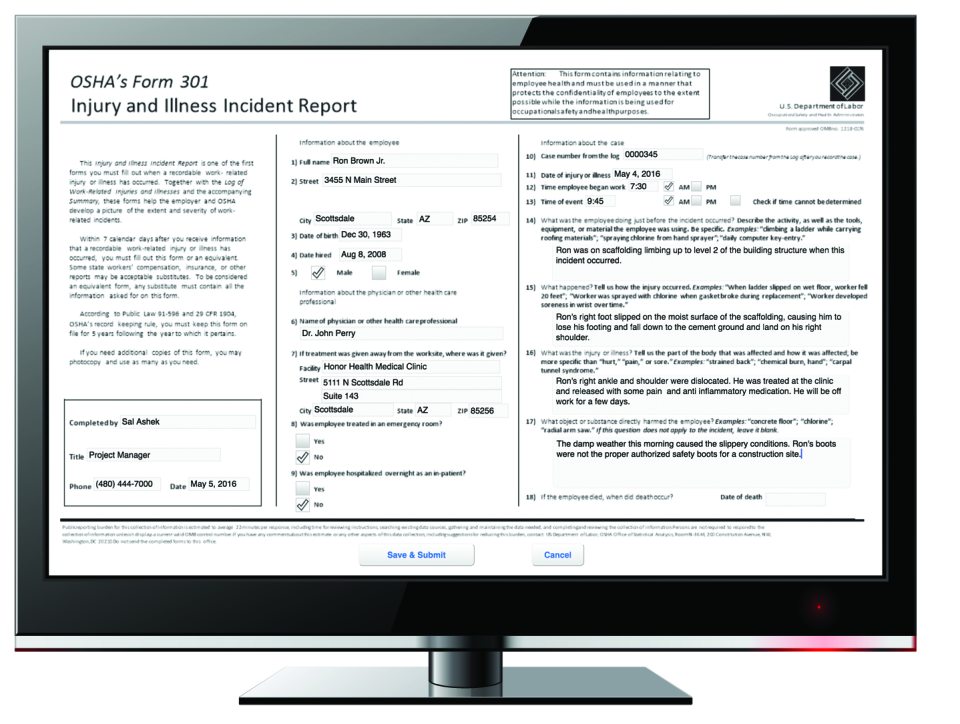 Physical and electronic documents can be converted into electronic forms for online fulfillment