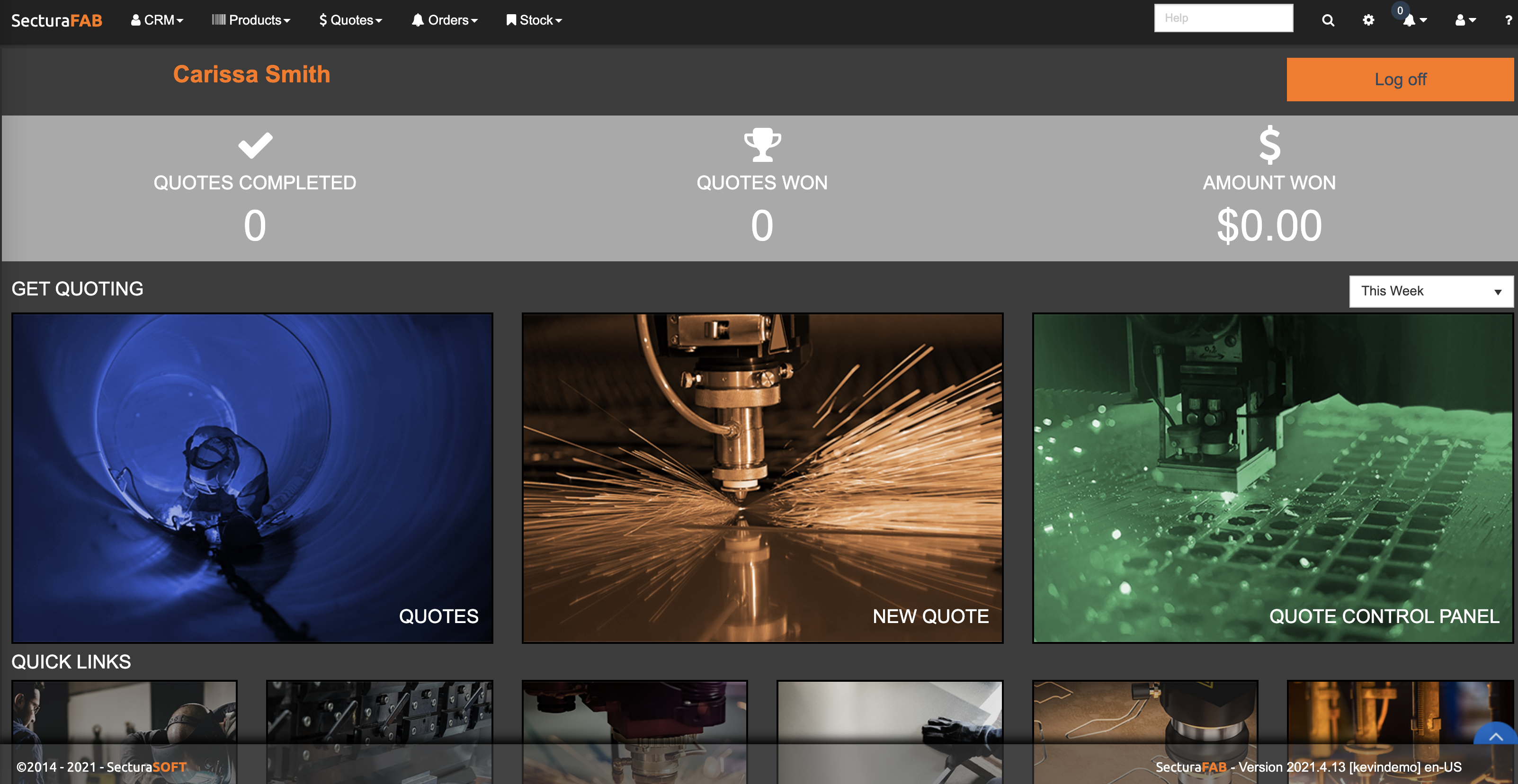 SecturaFAB screenshot: SecturaFAB