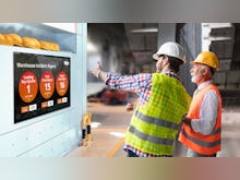Vibe Software - Large format digital screens bring workplace safety to life