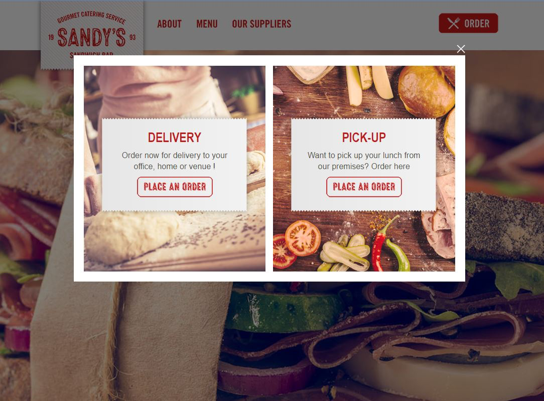 Spoonfed Software - Spoonfed multiple order options screenshot