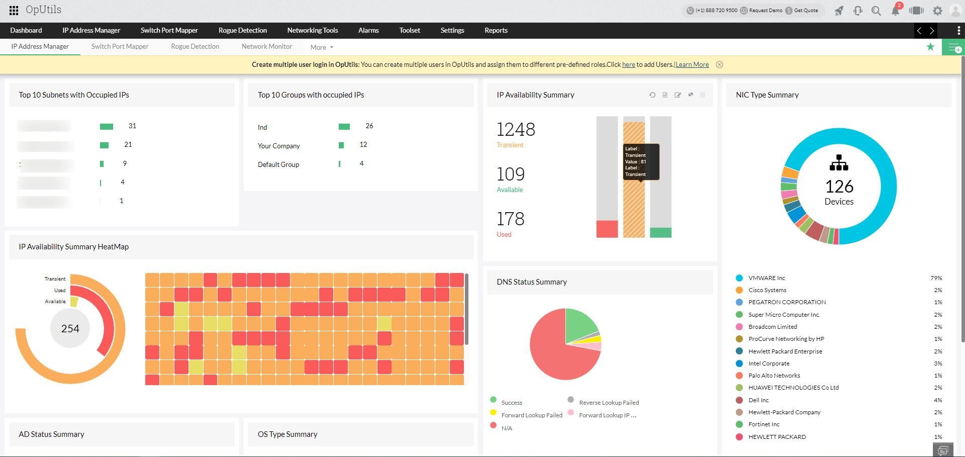 ManageEngine OpUtils