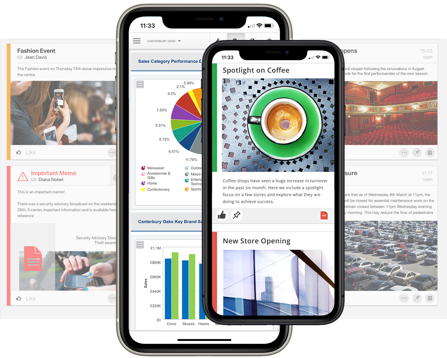 Retail Advantage screenshot: Connect Your Community, engage and inform brand partners with sharable content and insights from the community hub and app.