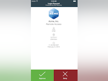 Duo Security Software - Duo Security offers native iOS and Android apps for one-touch authentication