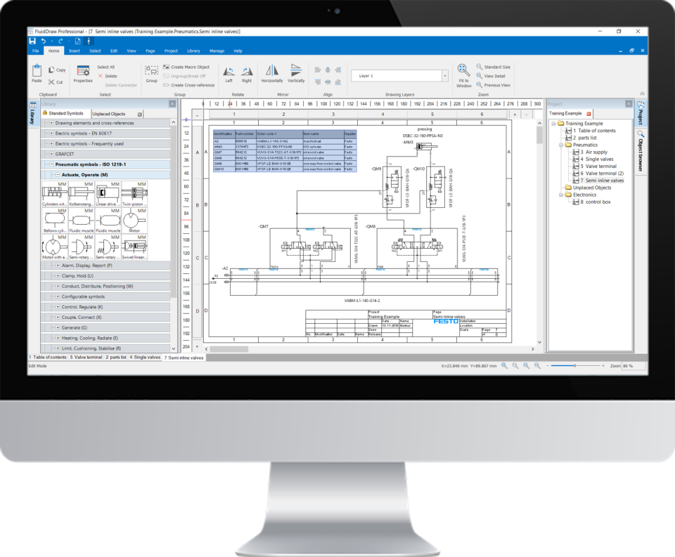 FluidDraw diagram models