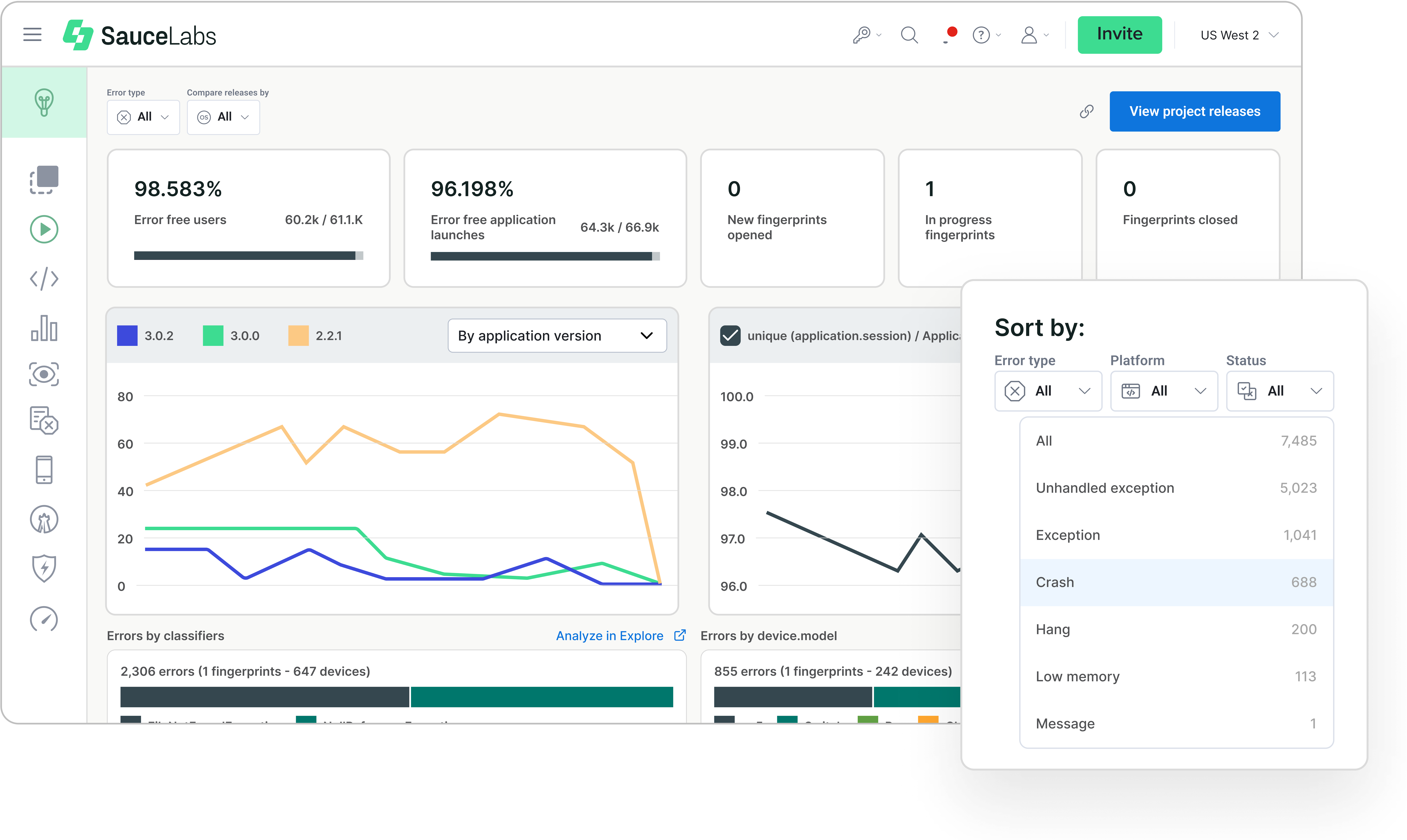 Sauce Labs Software - 3