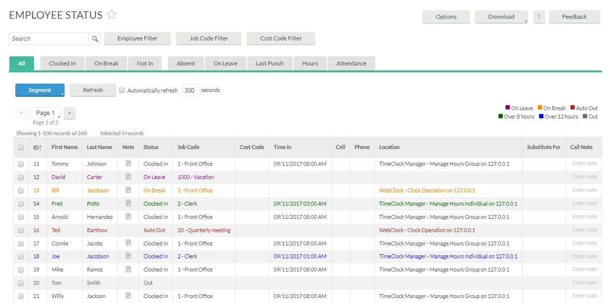 TimeClock Plus Software 2021 Reviews, Pricing & Demo