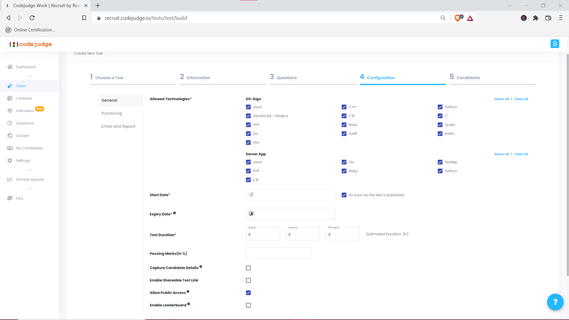 Codejudge Assessments Software - 2025 Reviews, Pricing & Demo