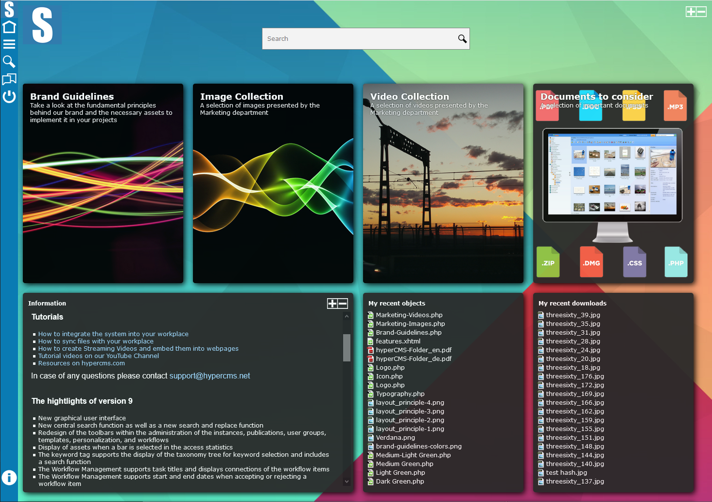 hyper Content & Digital Asset Management Server Software - Brand Portal