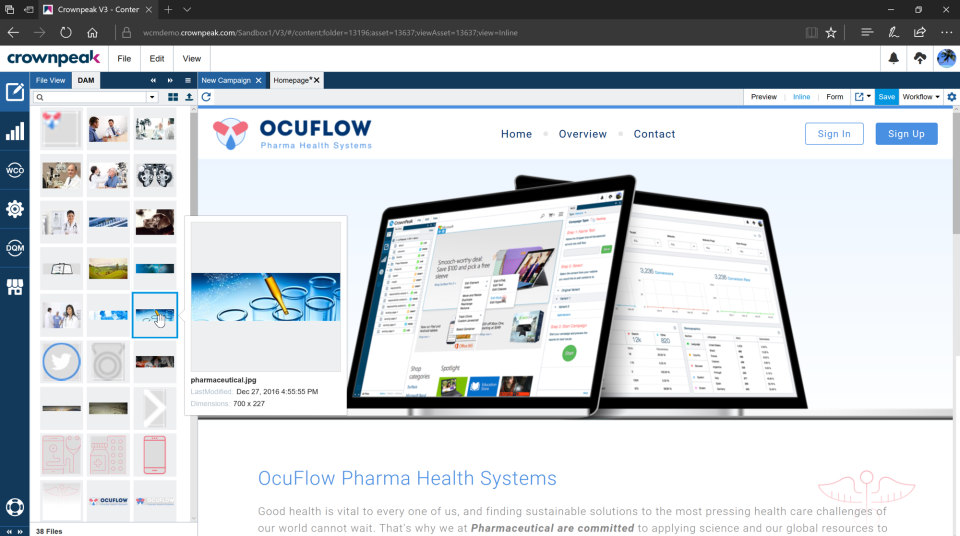 Crownpeak Digital Experience Platform Software - 1