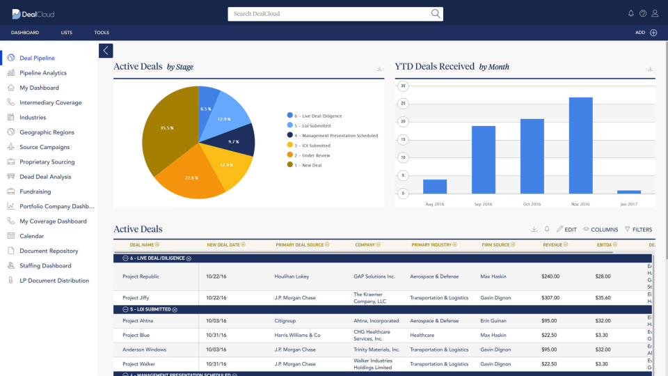 DealCloud Logiciel - 3