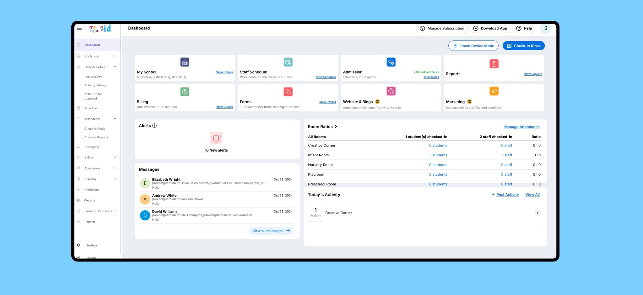 MyKidReports screenshot