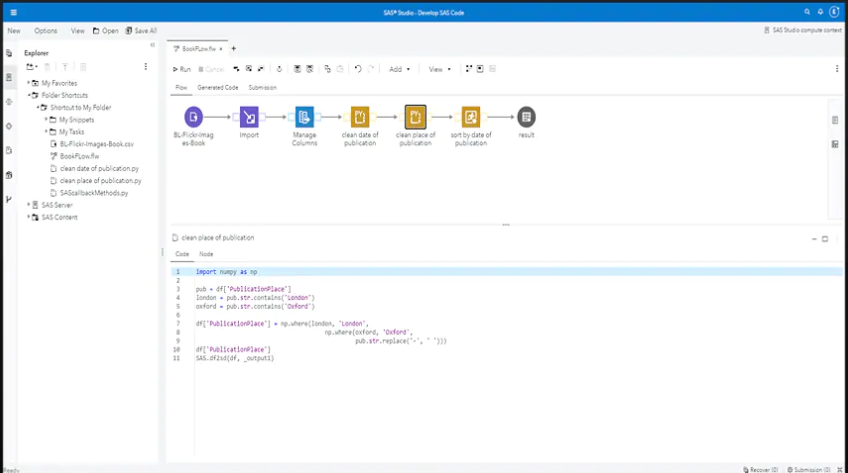 SAS Studio Software - 3