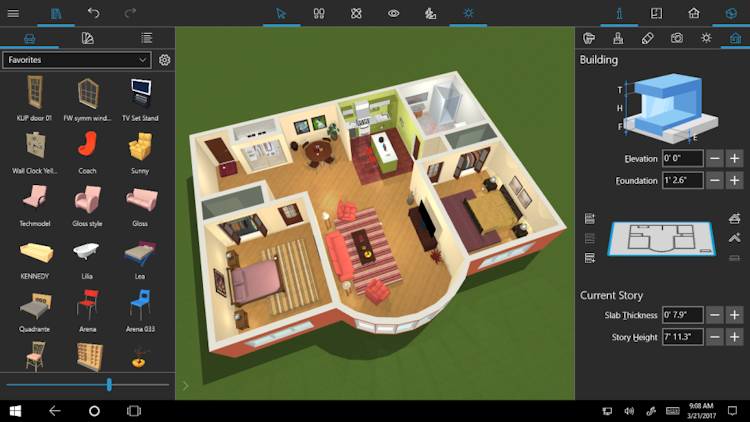 Floor Plan App - Live Home 3D