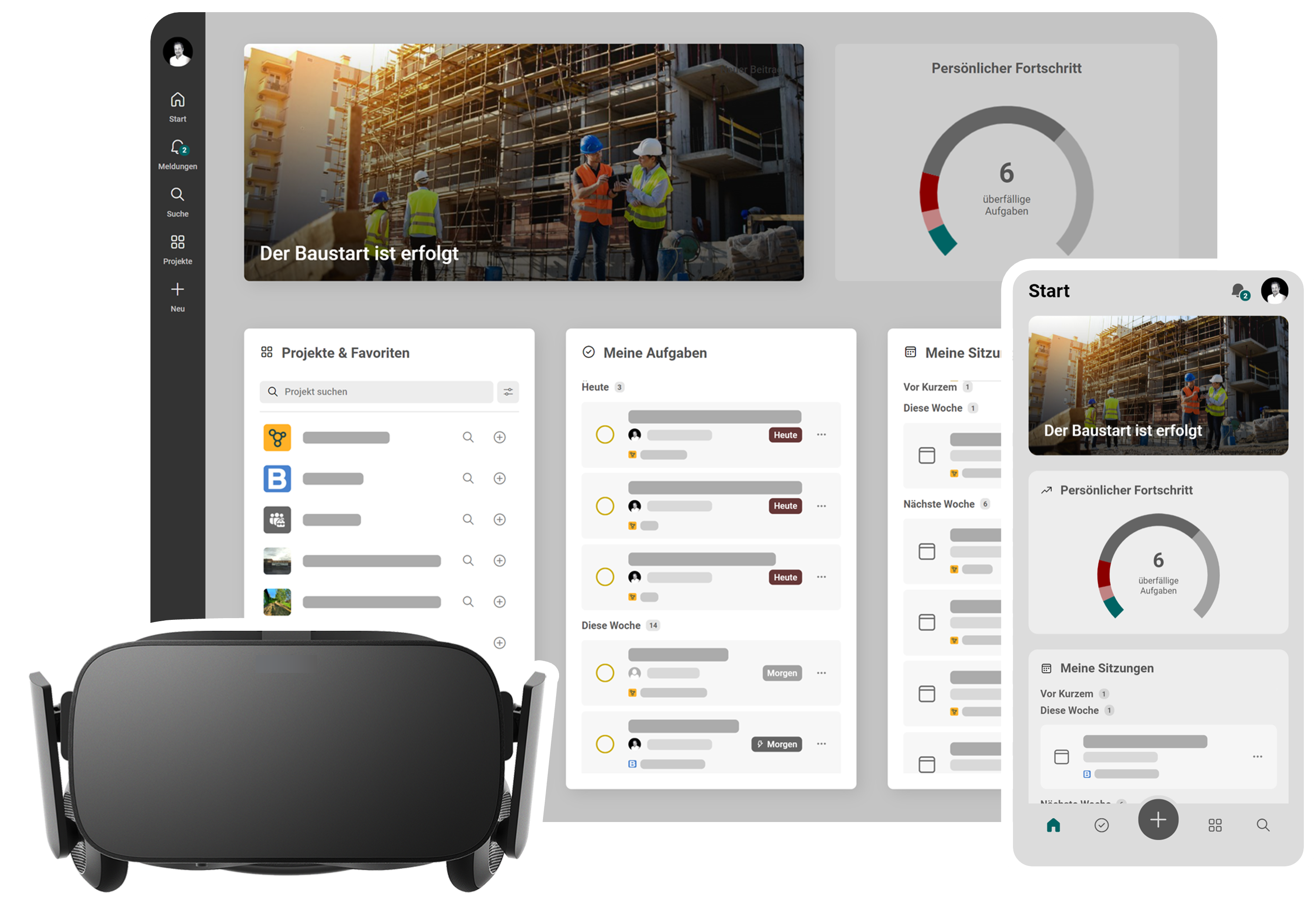 buildagil screenshot: buildagil dashboard