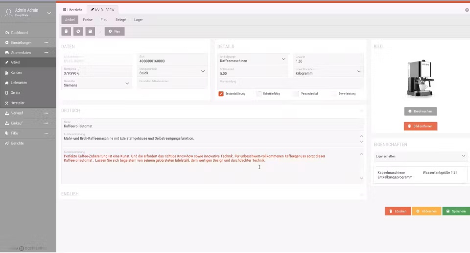 desk4 screenshot: article page