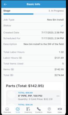 Pivotal screenshot: Pivotal mobile