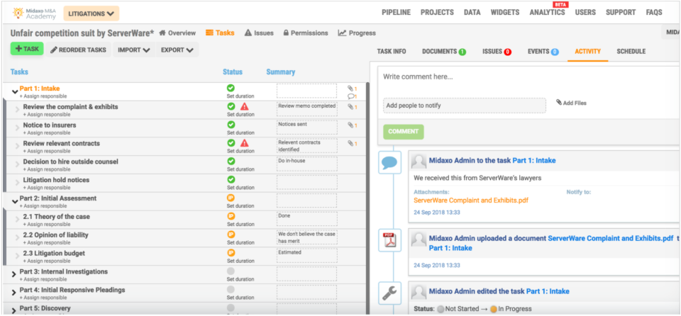 Midaxo Software - 3